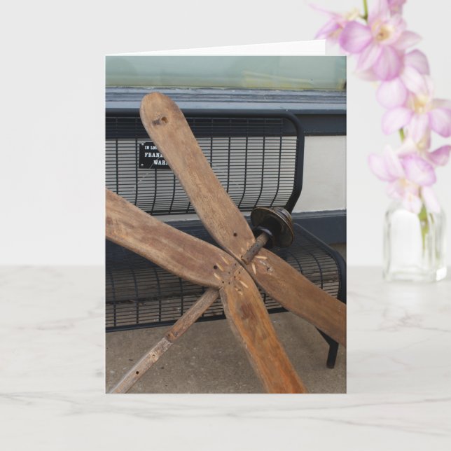 Carte Bizarre Dragonfly Yard Art Toutes les Occasions (Orchidée)