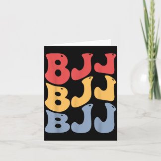 Carte BJJ Groovy Jiu-Jitsu Brésilien
