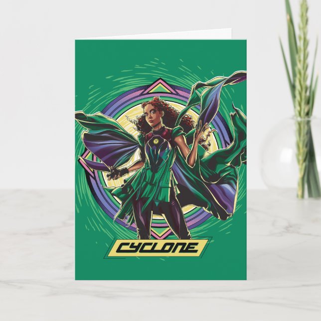 Carte Black Adam | Cyclone Character Graphic (Devant)