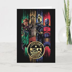Carte Black Adam Justice Society Héros en bandes