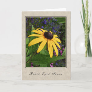 Carte Black Eyed Susan