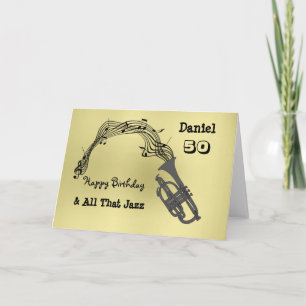 Carte Black Gold Music Thème Joyeux Anniversaire