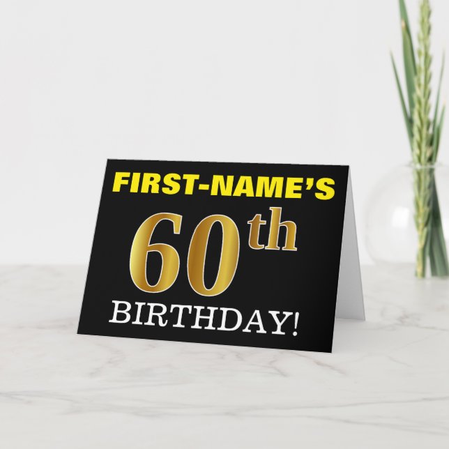 Carte Black, Imitation Gold "60e anniversaire" (Devant)