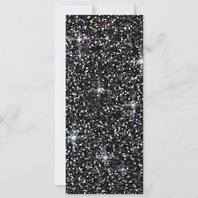 Carte Black iridescent brillant (Devant)