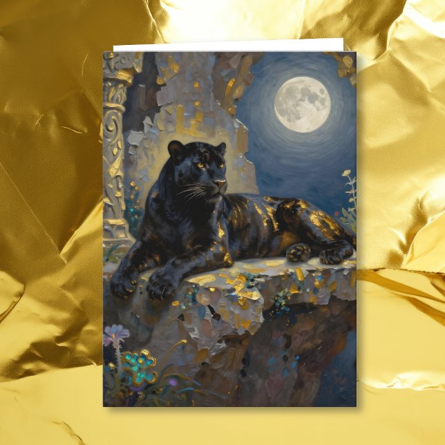 Carte Black Panther Themed Happy Birthday  (Créateur téléchargé)