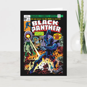 Carte Black Panther Vol 1 Numéro 2 Couverture comique
