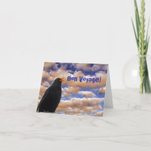 Carte Blackbird Bon Voyage