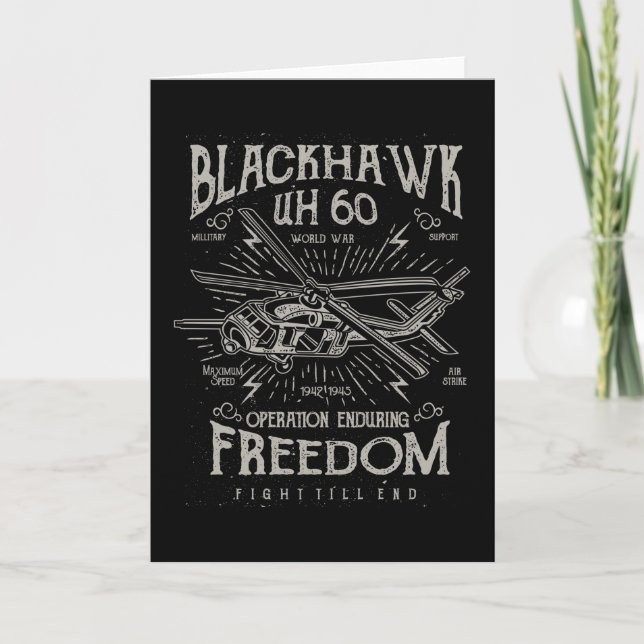 Carte Blackhawk (Devant)