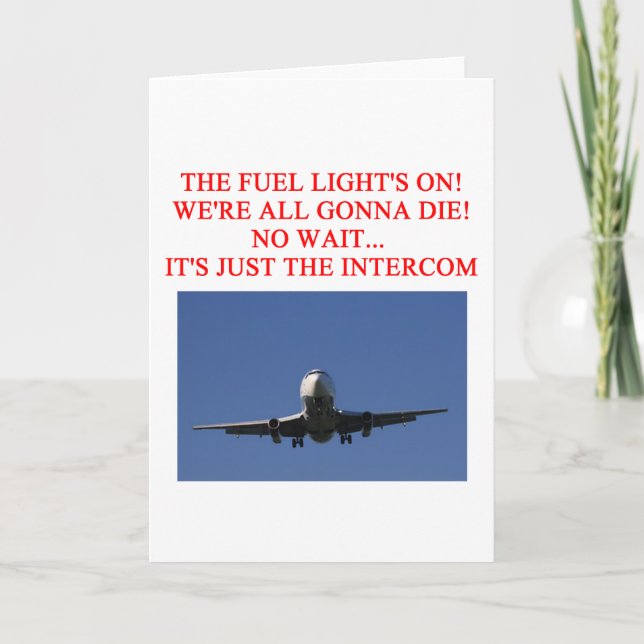 Carte blague de la compagnie PILOT (Devant)