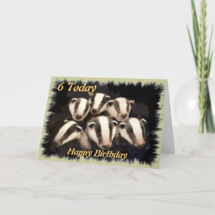 Carte Blaireau mignon CUB