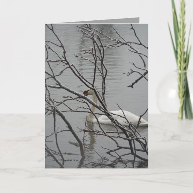 Carte Blanc de neige (Devant)