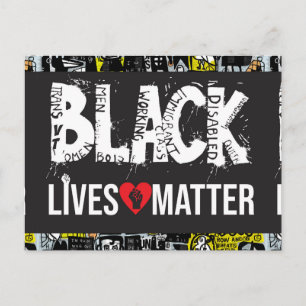 Carte blanche Black Lives Matt