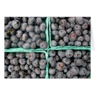 Carte blanche Blueberry