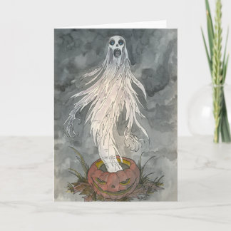 Carte blanche "Citrouille Shriek"