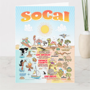 Carte blanche de Californie du Sud