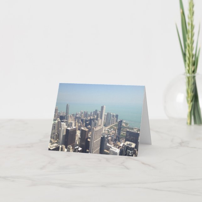 Carte blanche de Chicago (Devant)