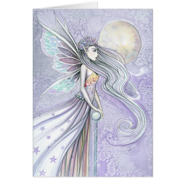 Carte Blanche de la Belle Fée de la Lune de Destin (Devant)
