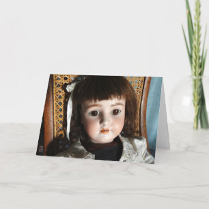 Carte blanche de la poupée victorienne "Francis"