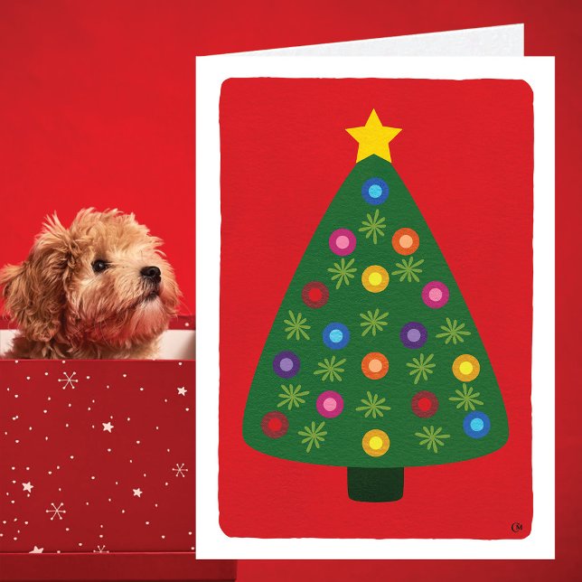 Carte blanche de l'arbre de Noël (Créateur téléchargé)