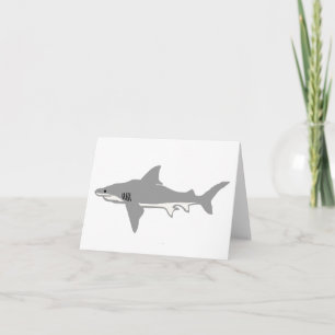 Carte blanche de requin taureau