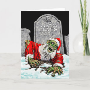 Carte blanche de Santa Christmas