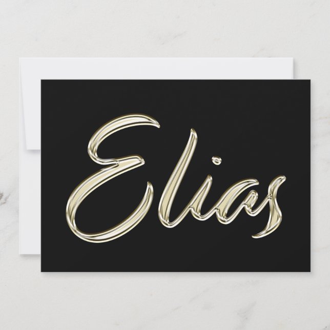 Carte blanche d'Elias (Devant)