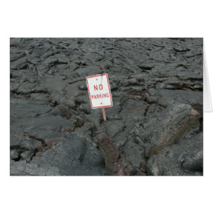 Carte blanche du parc national des volcans d'Hawai
