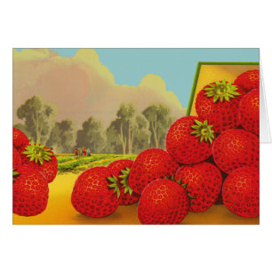 Carte blanche Fruit Fruit Fruit Vintage Farm