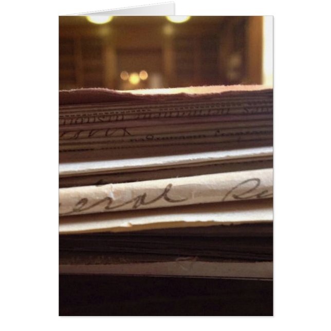 carte blanche généalogique - verticale (Devant)