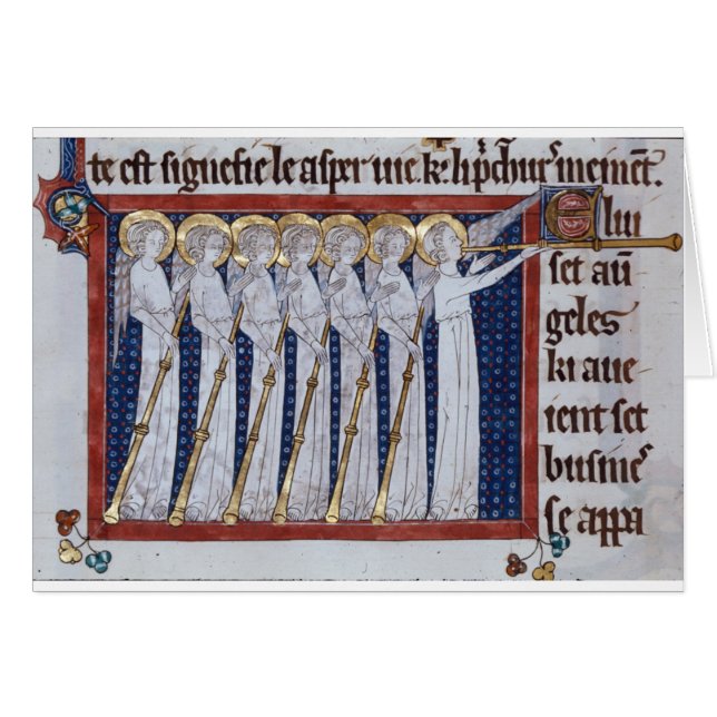 Carte blanche Herald Angels (Devant horizontal)
