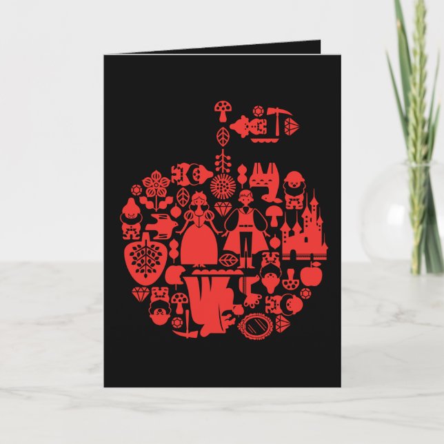 Carte Blanche Neige et Apple (Devant)