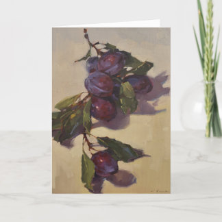 Carte blanche, peinture "Ripening" par Sarah Sedwi
