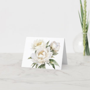 Carte blanche Peony