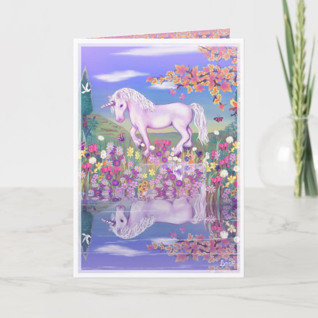Carte blanche Purple Paradise (Devant)