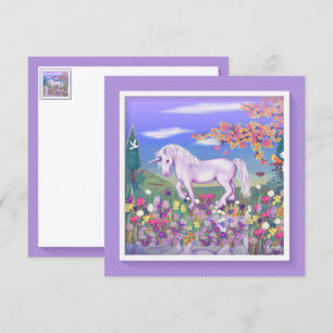 Carte blanche Purple Paradise