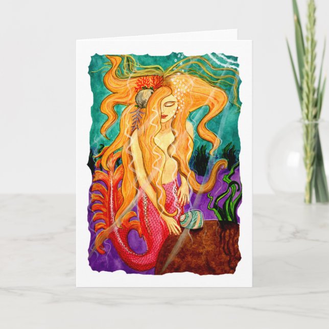 Carte blanche Sanibel Siren Mermaid (Devant)
