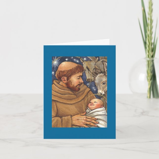 carte blanche St Francis Noël (Devant)