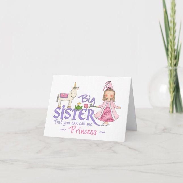 Carte blanche Unicorn Princess (Devant)