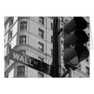 Carte blanche Wall Street New York