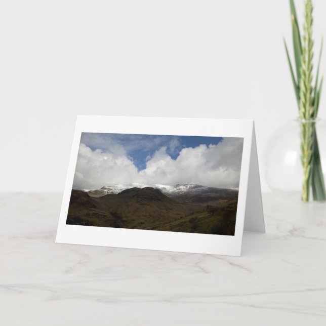 Carte blanche Welsh Mountain (Devant)