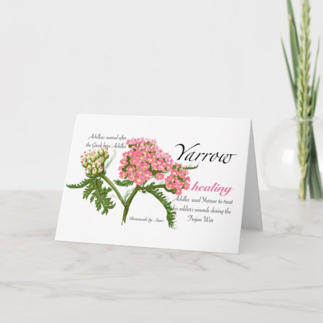Carte blanche Yarrow (Devant)