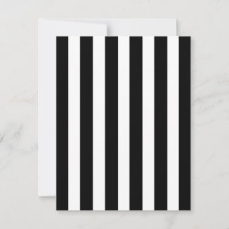 Carte Blancs noirs Motifs lignes droites Zebra