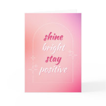 Blank Cards with a meaningful message on the front