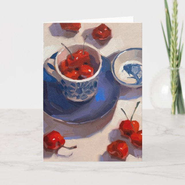 Carte Blank Greeting Card Art by Sarah Sedwick (Devant)