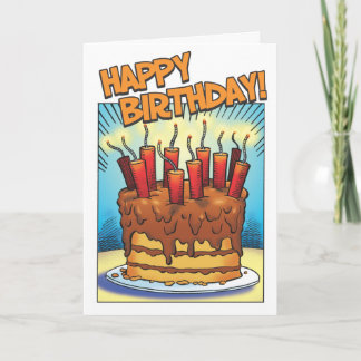 Carte Blast d'anniversaire