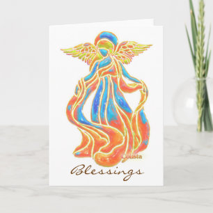 Carte Blessings Angel Card