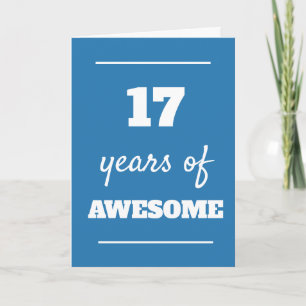 Carte Bleu 17ème anniversaire