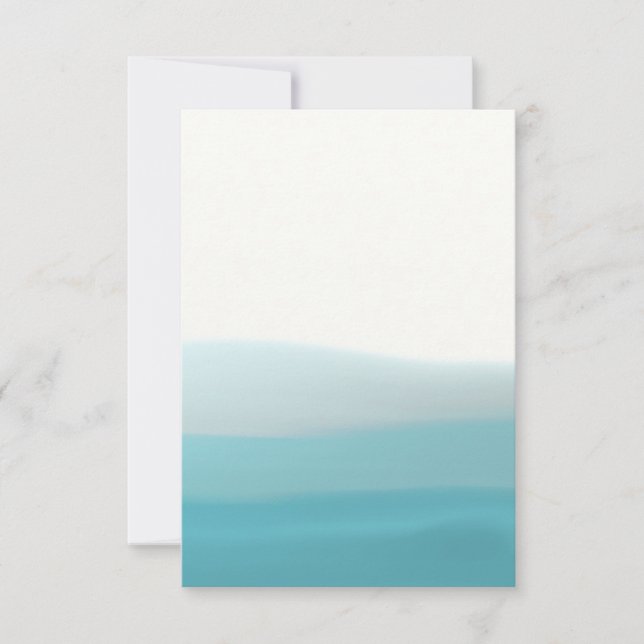 Carte Bleu Dip Dye (Devant)