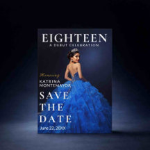 Bleu Élégant 18 Date de sauvegarde