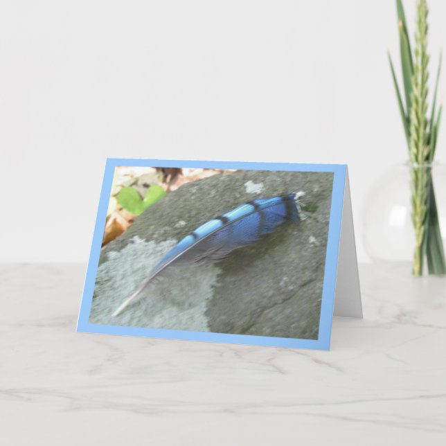 Carte Bleu Jay (Devant)